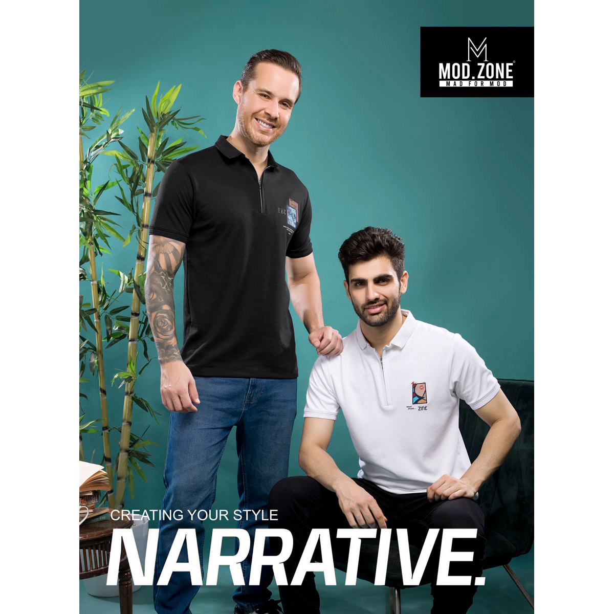 ESSENTIA - ZIP POLO - Image 1