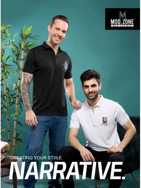 ESSENTIA - ZIP POLO